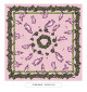 toile cirée - cherubins - rose