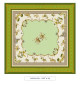 toile cirée - carrousel - vert