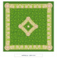 Toile cirée - raffaello - vert