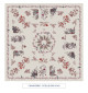 toile cirée - chinoiserie - beige