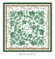 toile cirée - Beautiran toile de jouy - noël vert