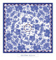 toile cirée - Beautiran toile de jouy - bleu