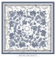 toile cirée - Beautiran toile de jouy - noel bleu