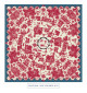 toile cirée - Beautiran toile de jouy - rose foncé