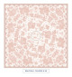 toile cirée - Beautiran toile de jouy - rose poudrée