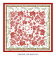 toile cirée - Beautiran toile de jouy - noel rouge