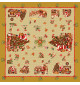 Toile cirée Noël – les lutins or